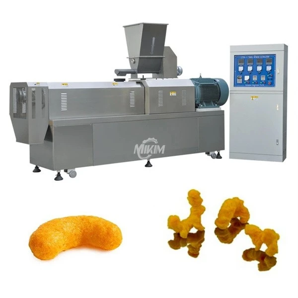 Puffed Potato Chips Production Machine